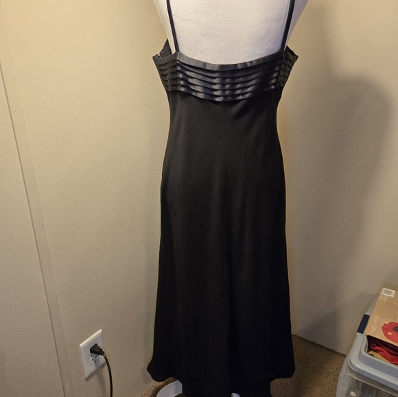 LAUREN Ralph Lauren Black evening Dress Size 12 - Picture 11 of 15